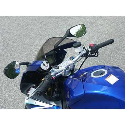 LSL Handlebar Conversion Kit - Silver Bar - Stunt Handlebars