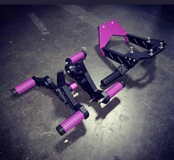 Impaktech Honda Grom Rearsets STREETBIKE SUPPLY