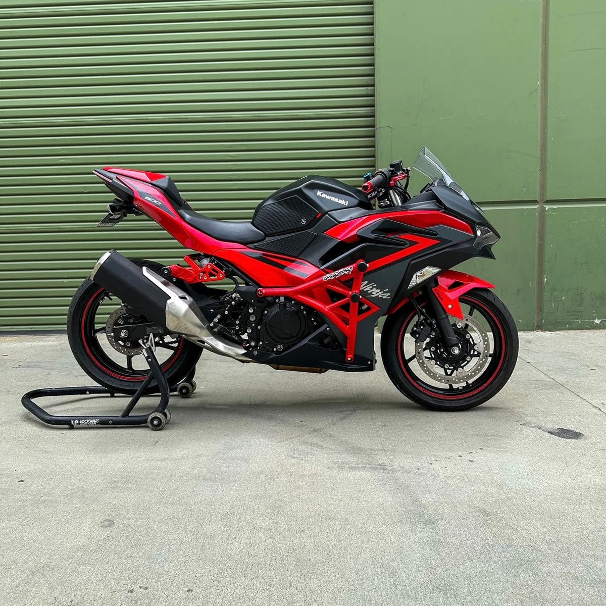 Kawasaki Ninja 500 crash cage Impaktech