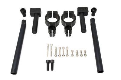 Adjustable clipons for stunt bike - Impaktech bars