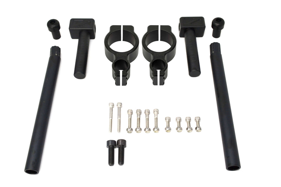 Adjustable clipons for stunt bike - Impaktech bars