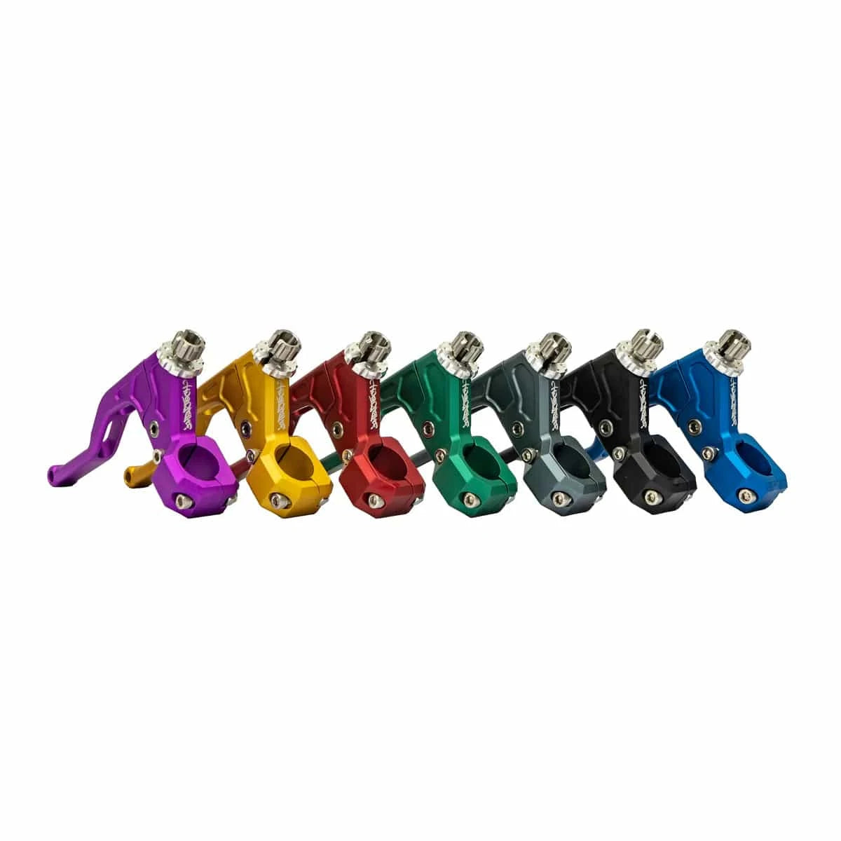 Motorcycle shorty EZ pull stunt clutch levers
