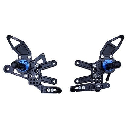 Rearsets for streetbikes - Vortex Racing Driven Racing Impaktech