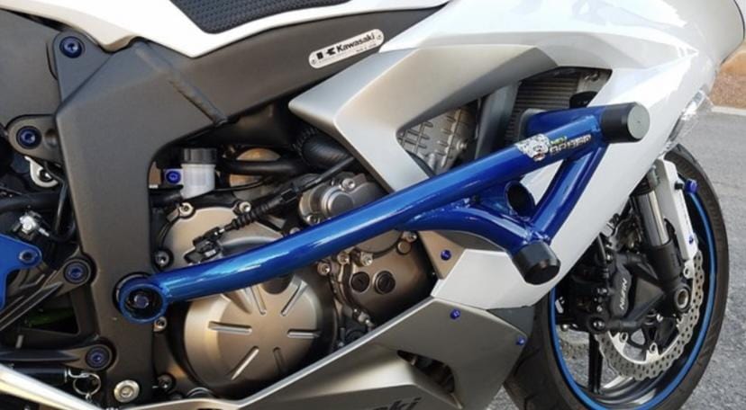 Kawasaki ZX6R 636 race rails street cage New Breed