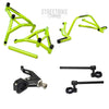 Impaktech custom stunt package cage subcage clutch lever clipons