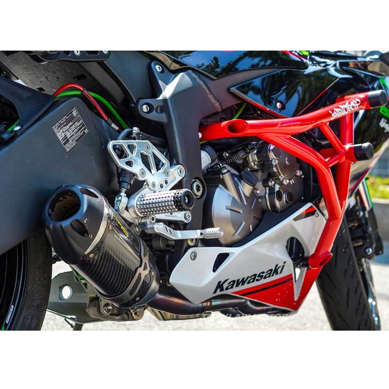 stunt rearsets - stunt pegs - fat pegs - impaktech