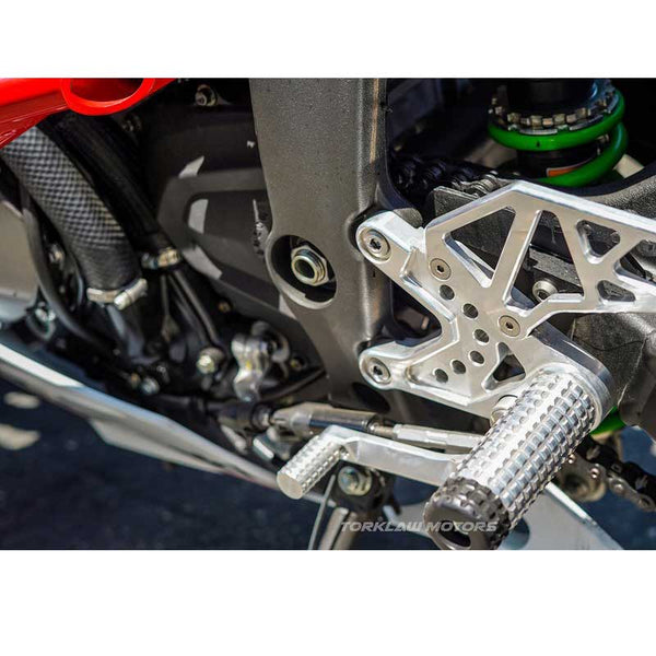 Impaktech Rearsets Kawasaki ZX6R STREETBIKE SUPPLY