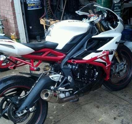 Impaktech Crash Cage for Triumph Daytona 675