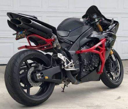 Impaktech full crash cage - Yamaha R1 red cage 2009 and up