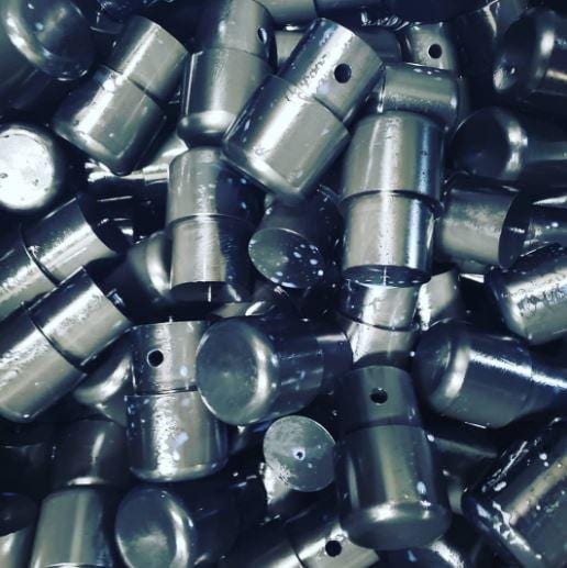 Impaktech replacement sliders black Delrin plastic slider tips for subcage