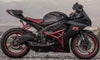 Impaktech stunt cage Suzuki gsxr gsx-r 600 750 1000 black red maroon crash cage