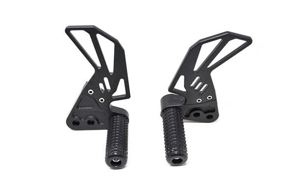 Kawasaki Z125 stunt pegs rearsets black