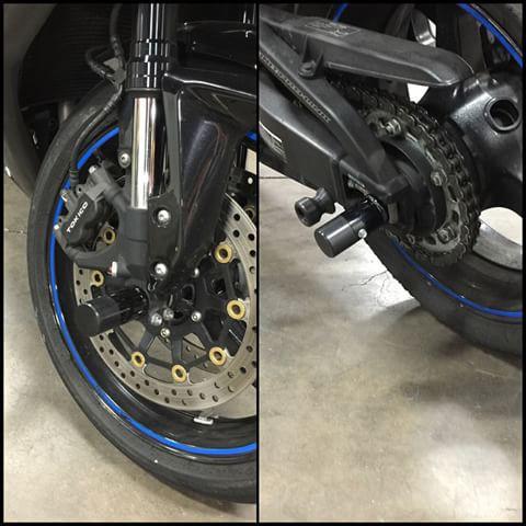 Racing 905 Axle Sliders Stunt Sliders Front Axle Rear Axle