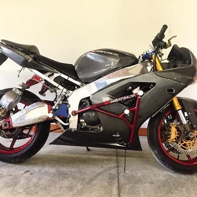 Sick Innovations Dual Slider Crash Cage Kawasaki ZX6R 636 Stunt Cage