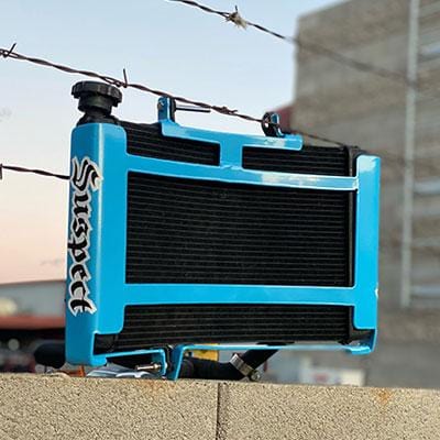 Suspect Radiator Cage Triumph Speed Triple 1