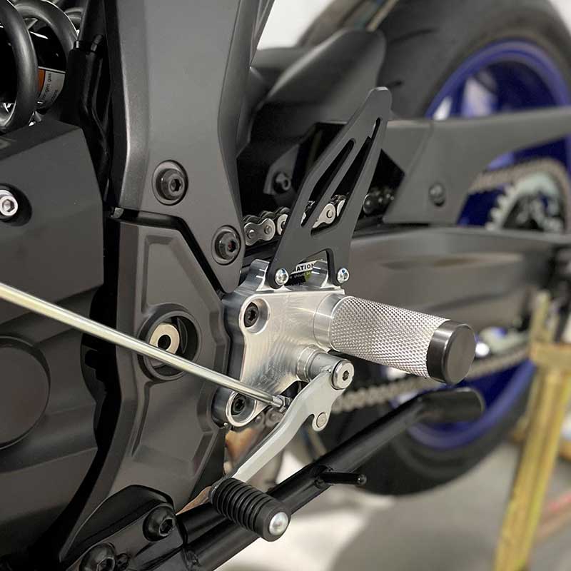Yamaha R7 rearsets - left side