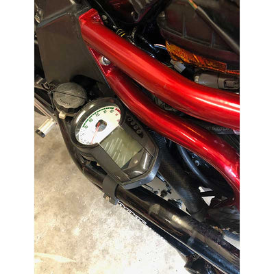 Kawasaki ZX6R stunt gauge cluster mount