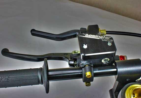 Dominator Pro Shorty Clutch Cap - stunt handbrake dual fitting