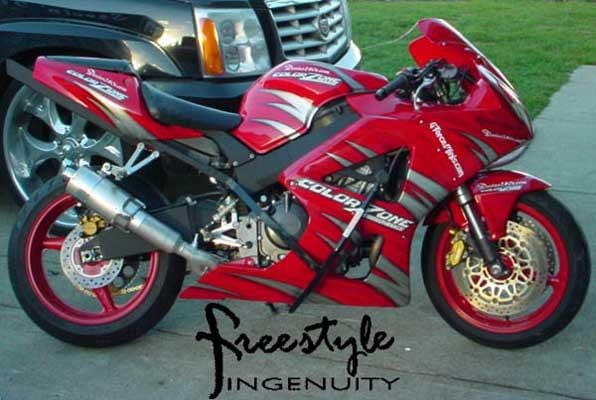 Freestyle Ingenuity Crash Cage Stunt Cage Honda F4i 929rr 954rr 1000rr