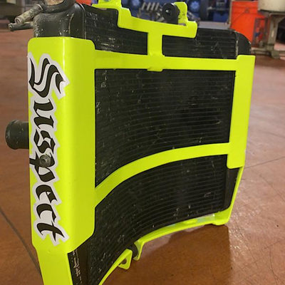 ZX6R radiator cage for stunts Suspect