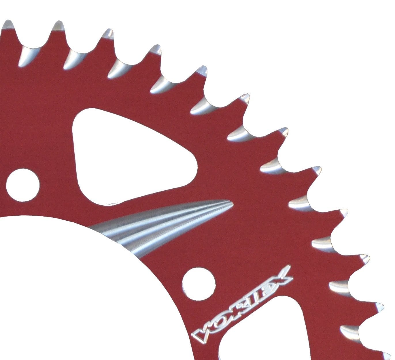 red 525 pitch motorcycle sprocket kit