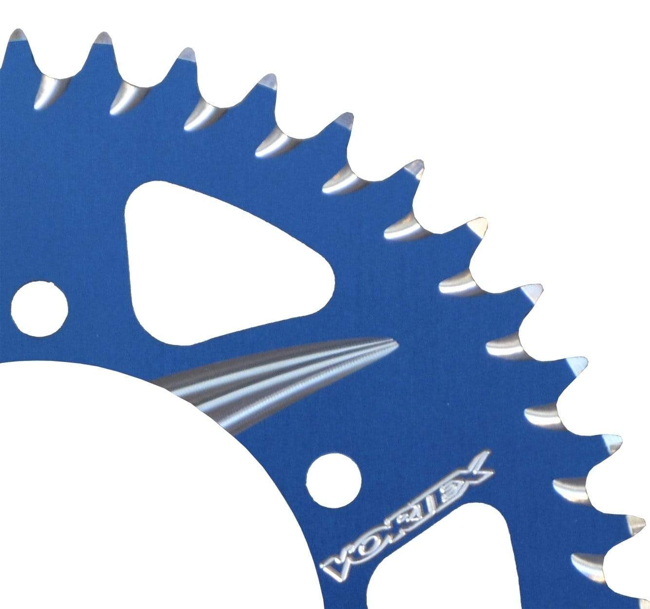 blue 520 rear motorcycle sprocket