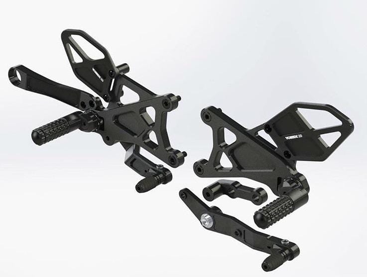 15-18 Yamaha R1 V3 2.0 rearsets by Vortex Racinf