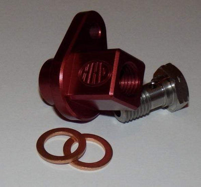 HoHey dual fitting junction valve Red teardrop