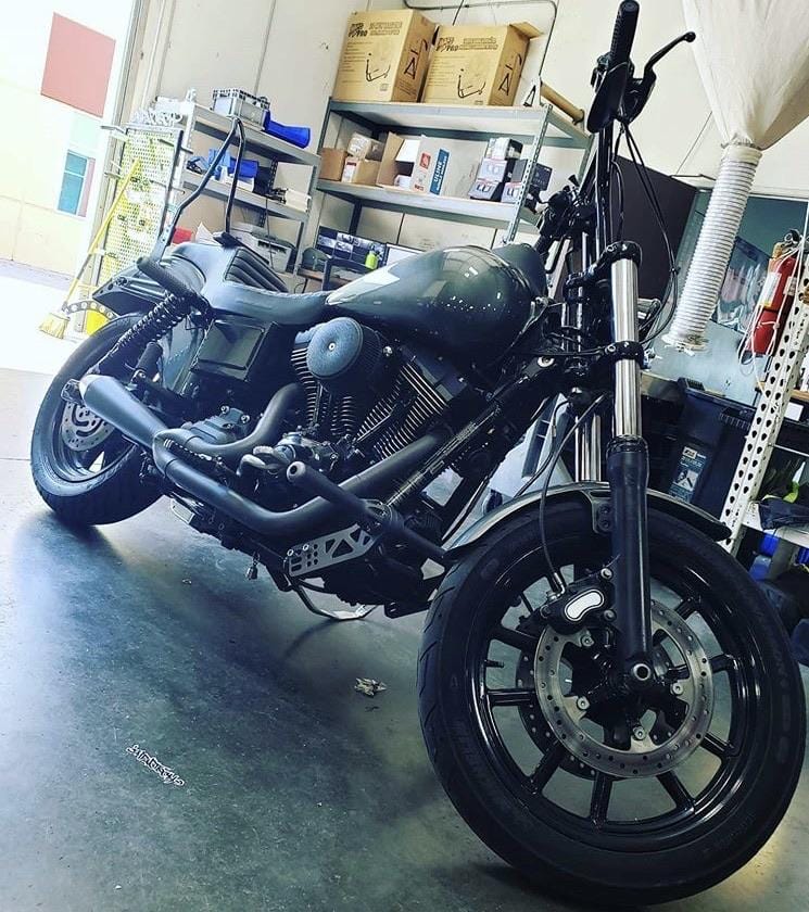 HD Harley Davidson crash bars for stunts