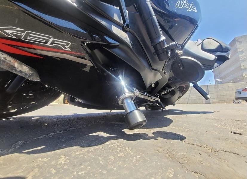 New Breed crash cage ITX4 zx6r stunt bike