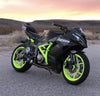Tony Carbajal stunt bike Impaktech cage ICON HT Moto RSC shocker yellow