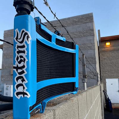 r6 radiator stunt cage Yamaha Suspect DCP