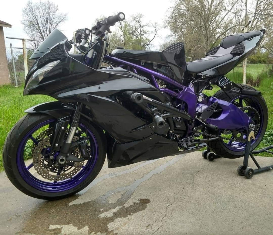 Steel frame 636 03-04 New Breed stunt cage with black sliders