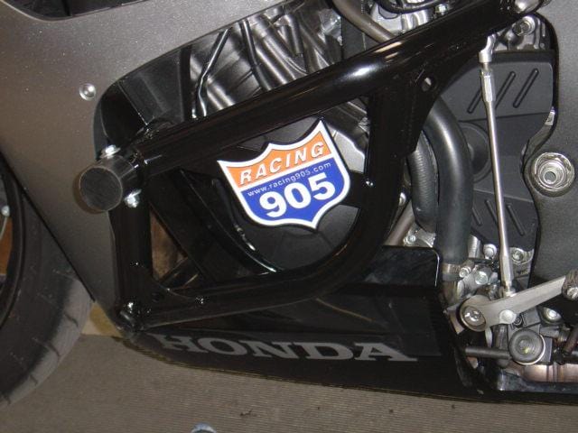 left side cage Racing 905 Honda motorcycle