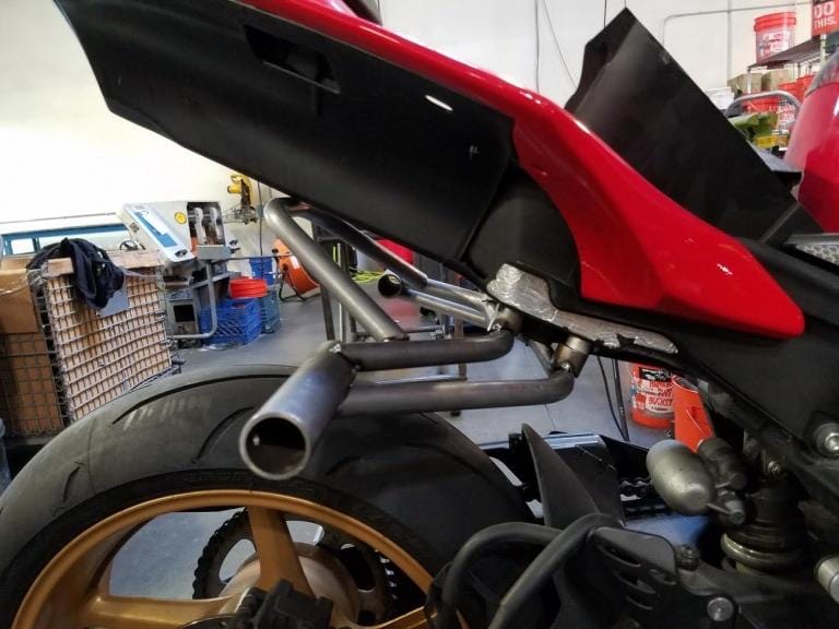 2012 Yamaha R1 steel subcage stunt pegs raw no powdercoat 09-14 R1 Impaktech