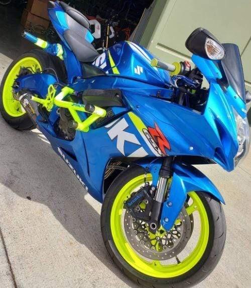 Suzuki GSXR race rails street cage