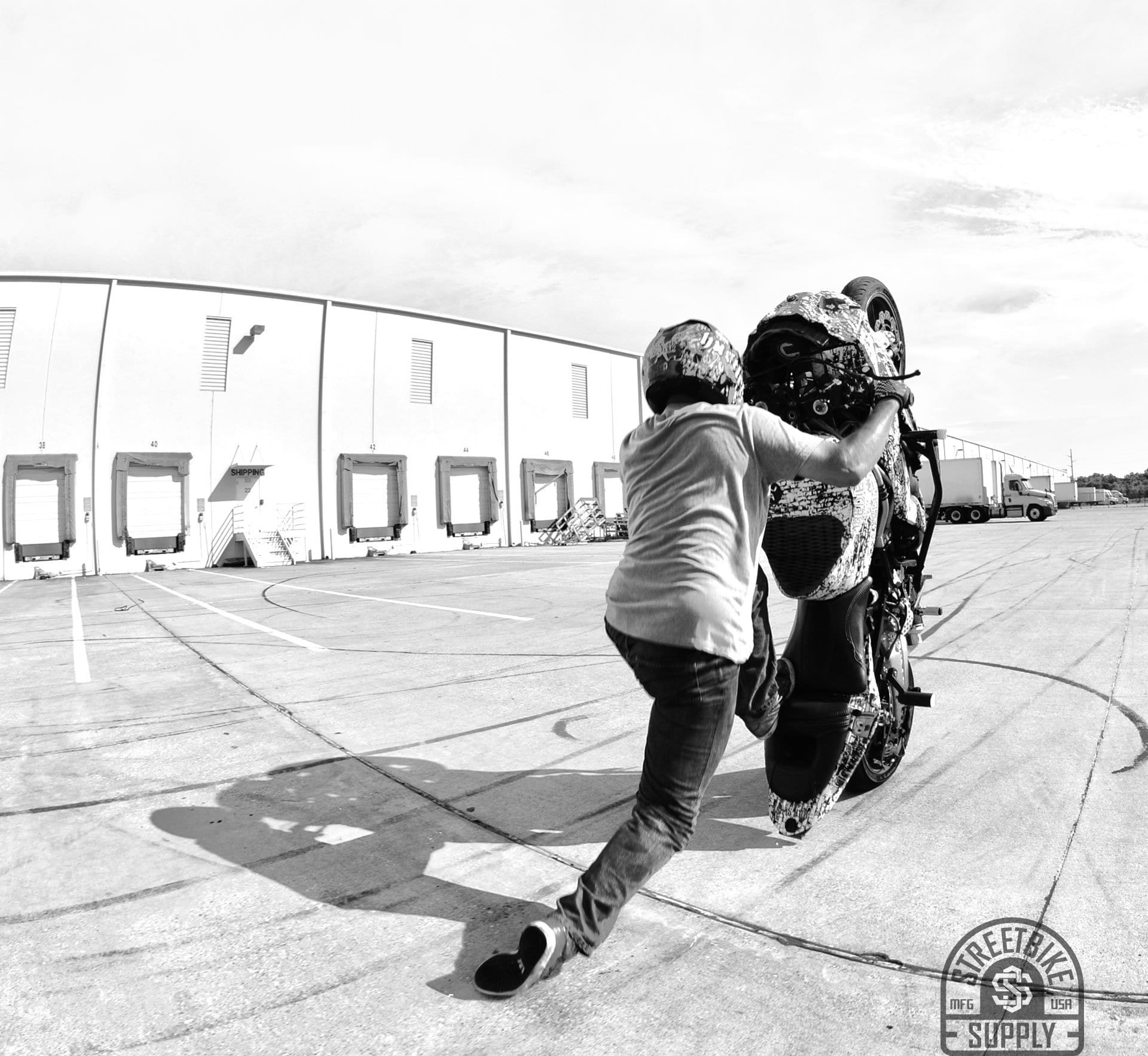 Toaster foot drag wheelie dallas texas stunts Magura