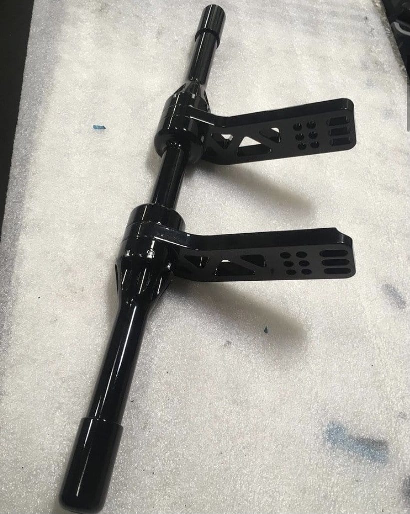 Harley stunt parts crash cage Impaktech HD dyna fxr