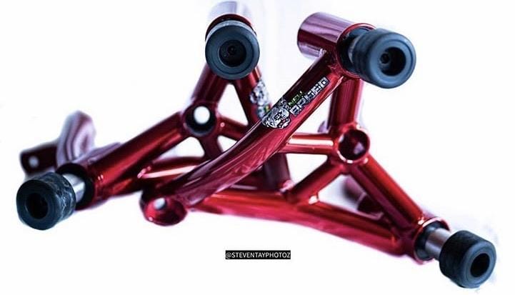 Yamaha FZ07 MT07 cage by New Breed Stunt Parts