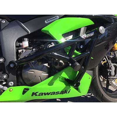 New Breed Kawasaki ZX6R 636 13-17 Stunt Cage - Dual Slider Cage