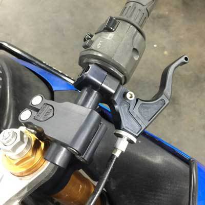 Racing 905 Adjustable Clip-ons - EZ Pull Clutch Lever Stunt Clutch