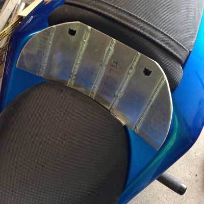 Racing 905 stunt step tail saver 636 Kawasaki ZX6R