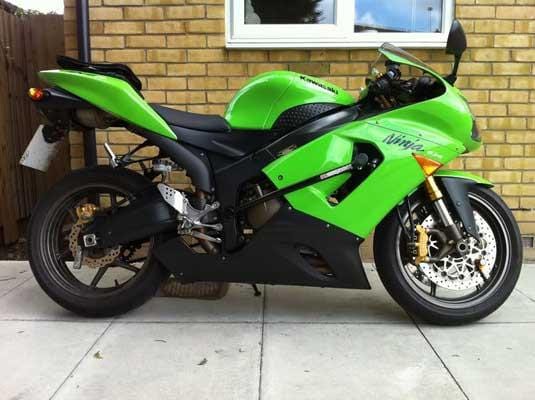 Sick Innovations Street Cage Kawasaki Ninja ZX6R 636 race rails