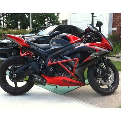 Suzuki crash cage XBW Xtreem Bike Works GSXR600 GSXR750 GSXR1000 CAGE
