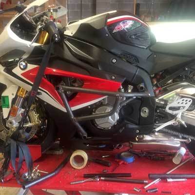 BMW S1000RR Crash Cage - S1000R Stunt Cage - Xtreem Bike Works
